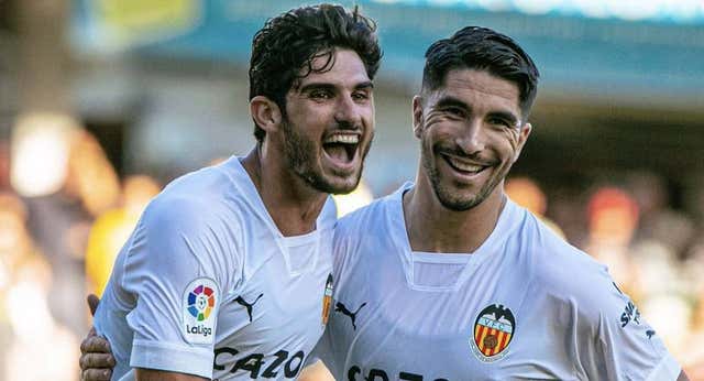 Los goles del Valencia se los llevaron Carlos Soler y Gonçalo Guedes
