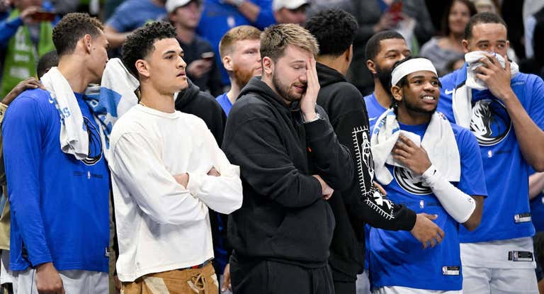 Los Mavs mandaron a Dončić en el partido decisivo.