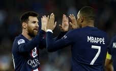 Vitinha se disfraza de Neymar y se une a Messi y Mbappé en la goleada del PSG