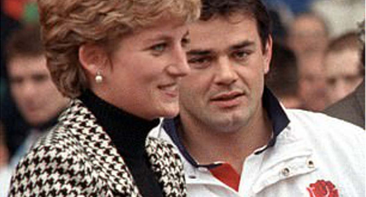 Lady Diana y Will Carling. /Huw Evans REX, Shutterstock
