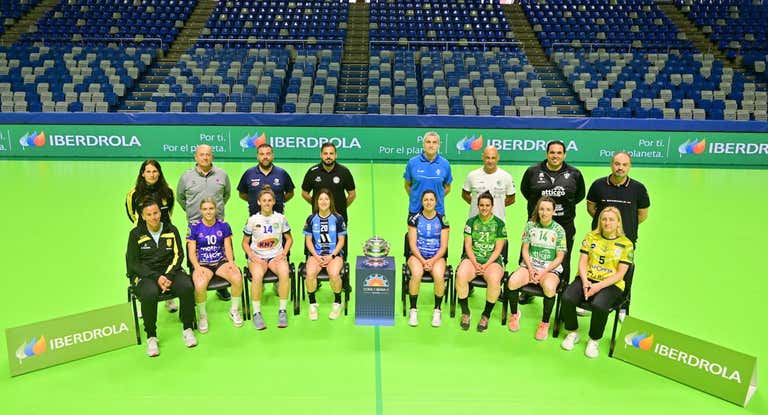 Participantes de la Copa de la Reina de Balonmano 2023.