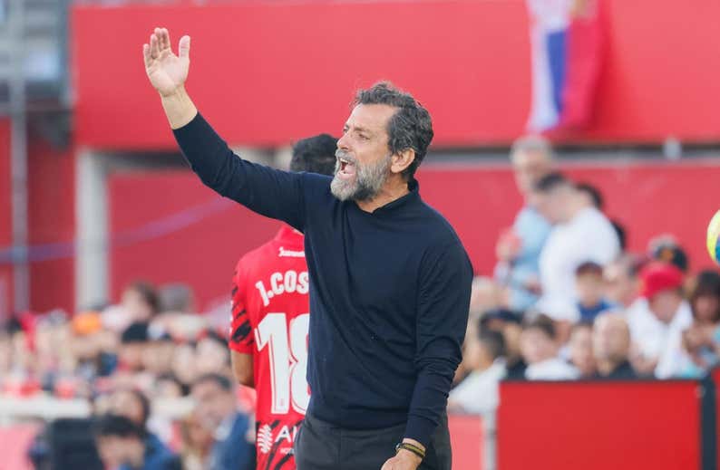 Quique Sánchez Flores, tras caer contra el Mallorca: «Podíamos elegir bien o elegir mierda y hemos elegido mierda»