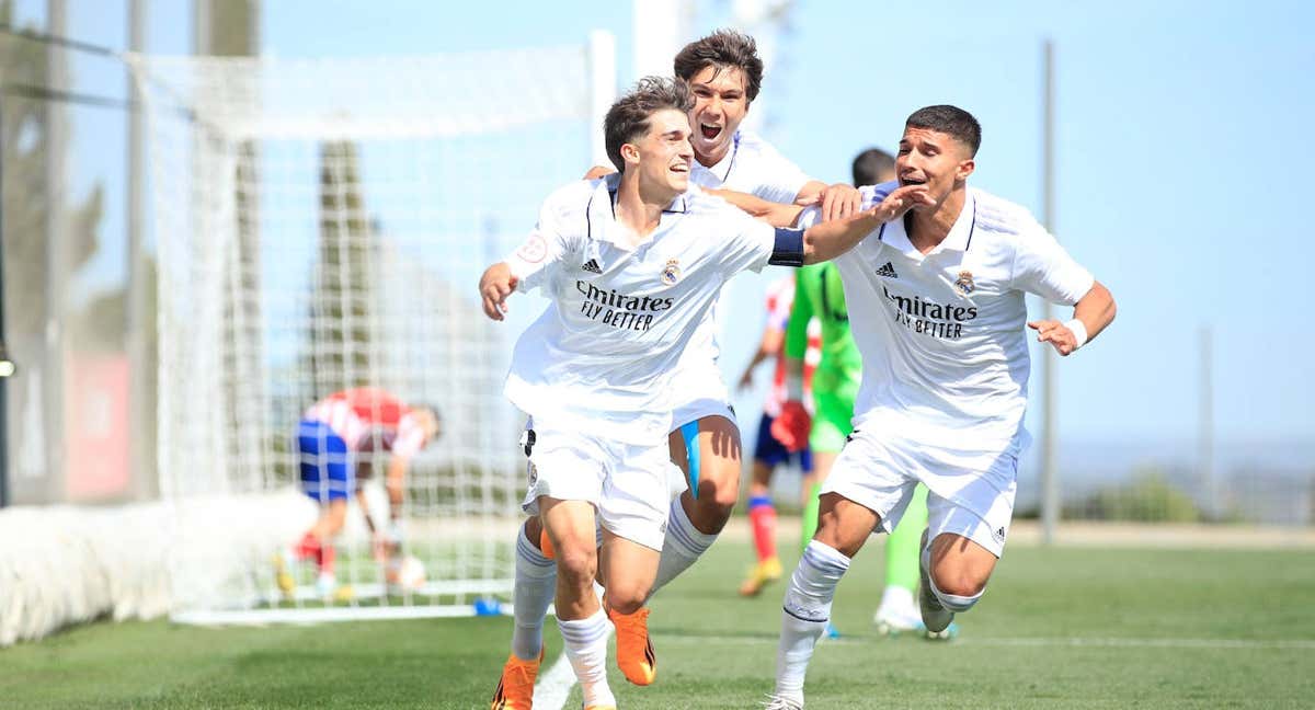 El Juvenil A del Real Madrid contra el Atlético.