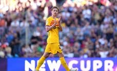 Frenkie de Jong recupera la esencia del Barcelona con la mirada en Vallecas