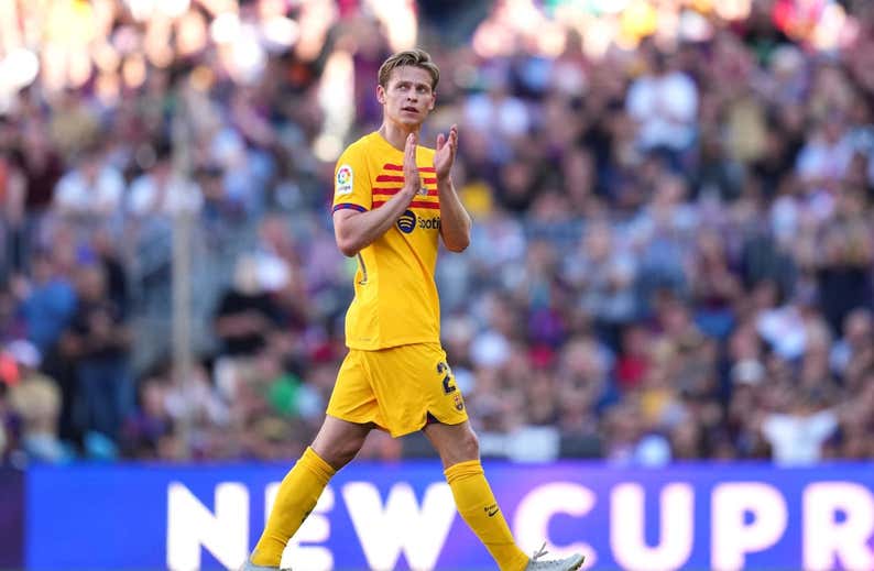 Frenkie de Jong recupera la esencia con la mirada en Vallecas