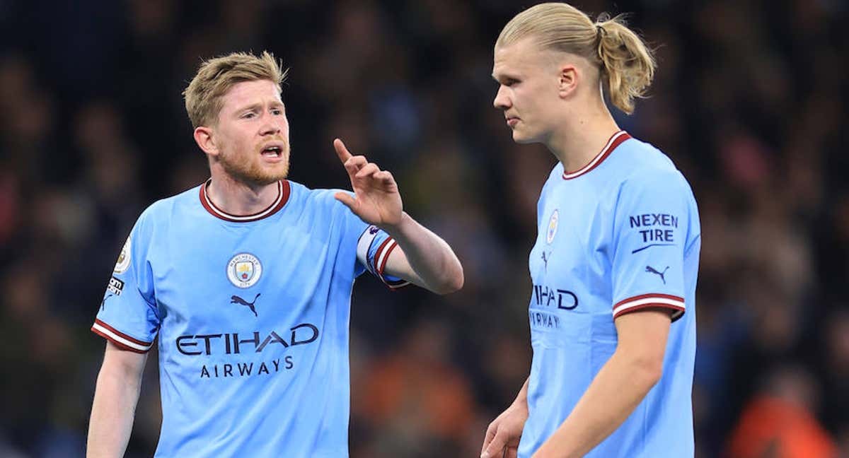 La pareja de moda en el fútbol europeo./GETTY