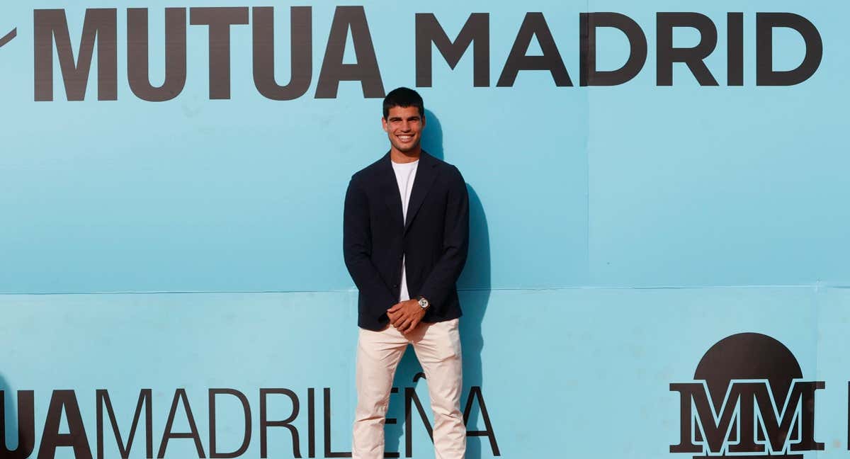 Carlos Alcaraz espera revalidad título en el Mutua Madrid Open.