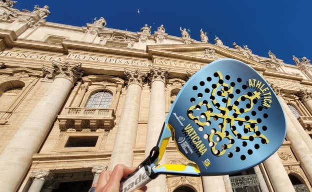 Pala solidaria que se subastará. VATICANS MEDIA