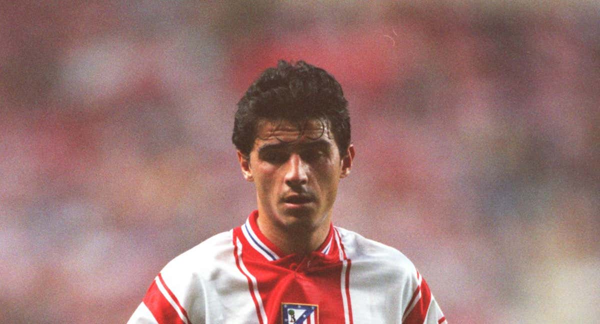 Jordi Lardín, en su etapa como futbolista con el Atlético de Madrid. /Getty