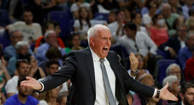 Zeljko Obradovic llama a la «calma» de cara a Belgrado tras la pelea en Madrid