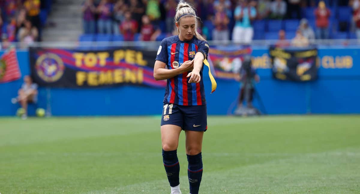 Alexia vuelve a jugar con el Barça.