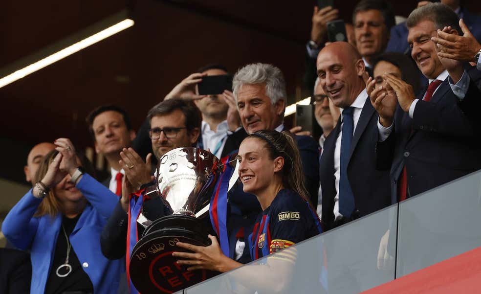 Rubiales le entregó la liga al Barça... ¡y no se vio por la televisión!