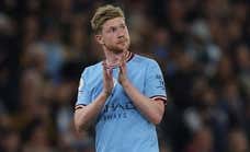 De Bruyne siembra la duda a nueve días del Real Madrid