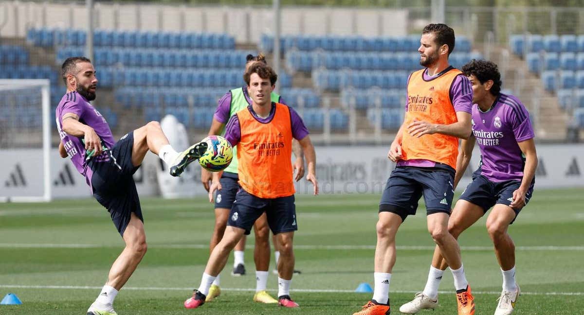 Entrenamiento del Real Madrid. /Real Madrid