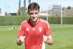 Aimar Oroz, ante el partido de su vida: «Mis padres fueron a Valdebebas pero ni ellos ni yo vimos bien salir»