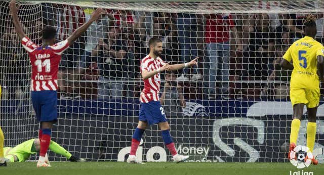 El Atlético de Madrid volvió a celebrar un penalti ¡36 jornadas después!