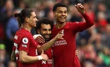 El Liverpool apura sus opciones de Champions con Salah batiendo récords