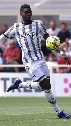 Pogba durante un lance del partido.  EFE