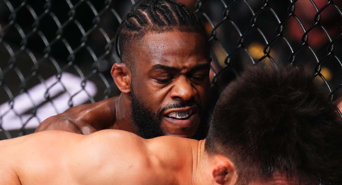 Sterling y Cejudo, durante la lucha./UFC