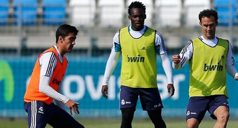 Dani Suárez, durante su etapa en el Real Madrid.