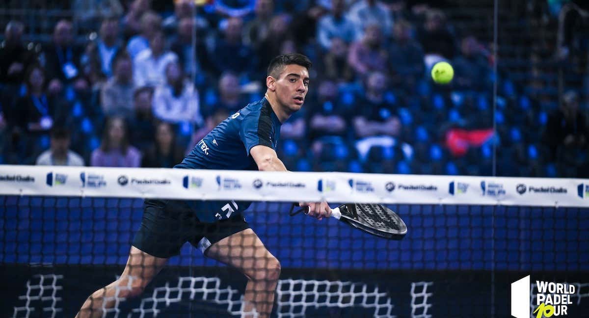 La volea se ha convertido en uno de los golpes más importantes del pádel./WORLD PADEL TOUR