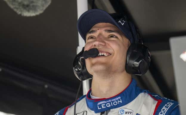 Álex Palou, piloto de Chip Ganassi en Indycar, en Indianápolis este 2023.  Reuters