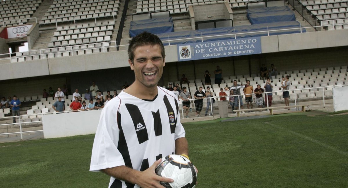 Quique de Lucas, en su etapa como futbolista.