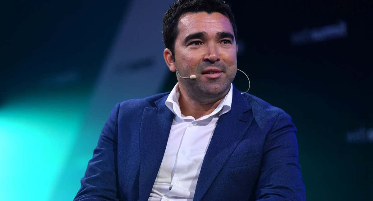 Deco, durante una intervención en un programa de televisión./AFP