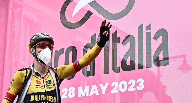 Primoz Roglic es uno de los favoritos al triunfo en el Giro de Italia 2023.