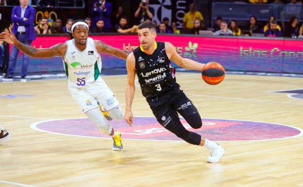 Perry y Jaime Fernández en el partido de la primera vuelta. ACB Media