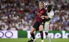 El anti-Haaland entró en el minuto 62 por Modric, pero no le funcionó a Ancelotti