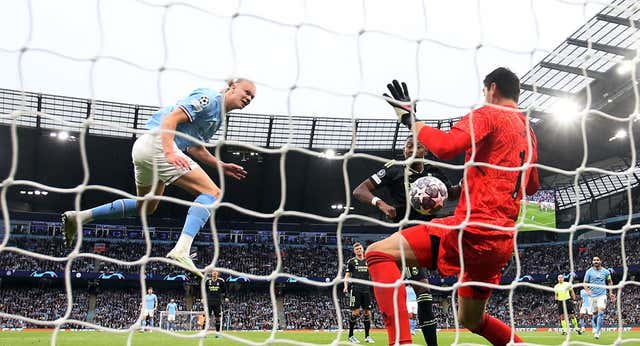 El Madrid fue solo Courtois