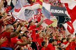 Por qué toda la afición del Sevilla vistió de rojo en la vuelta de la Europa League contra la Juventus