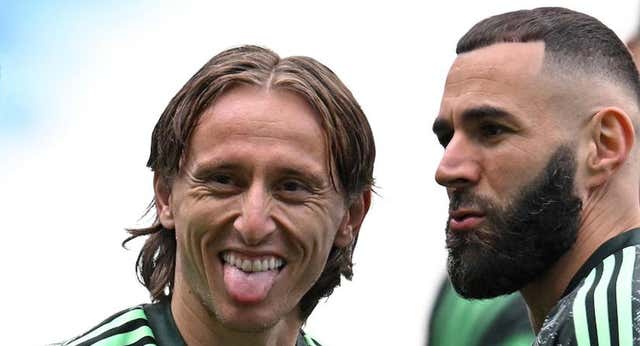 El día que lo dejaron Modric y Benzema