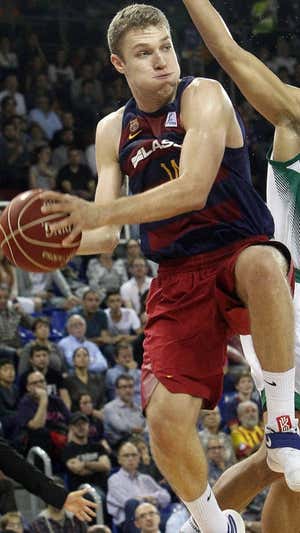 Vezenkov en su etapa en el Barcelona. Efe