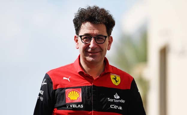 Mattia Binotto, en su etapa al frente de Ferrari.  Reuters