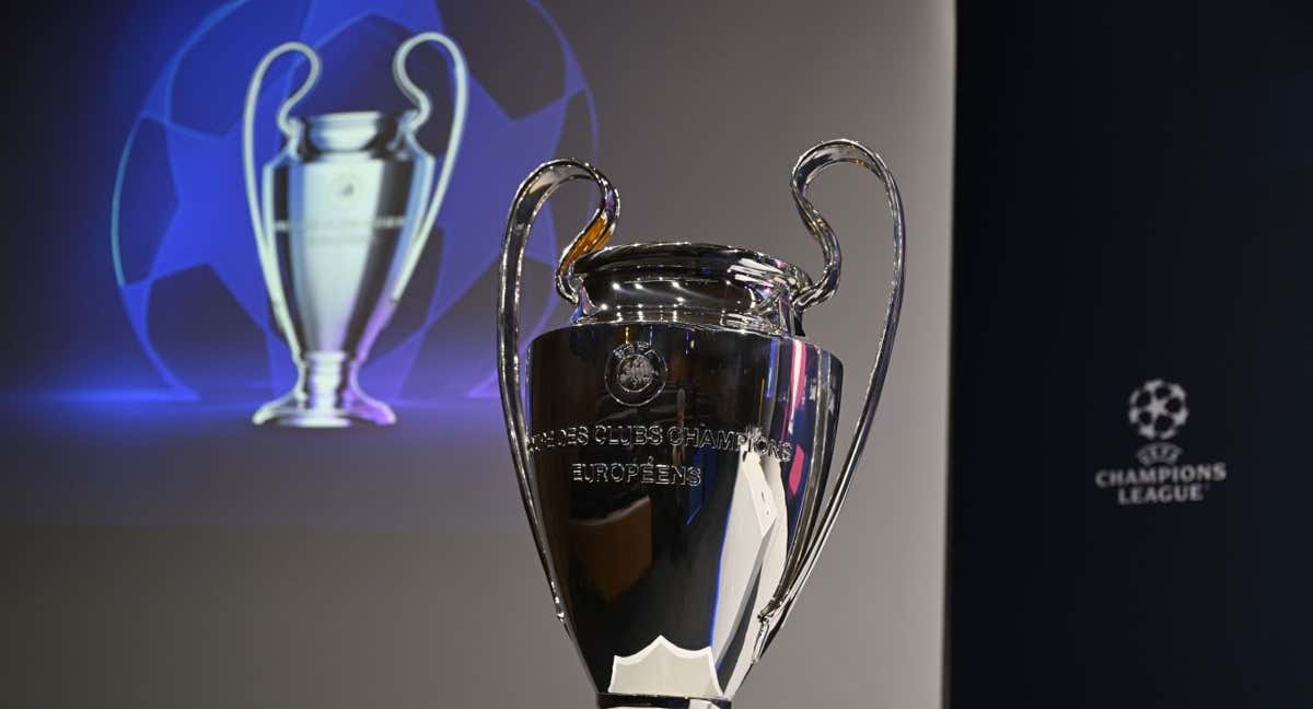 El trofeo de la Champions League./GETTY