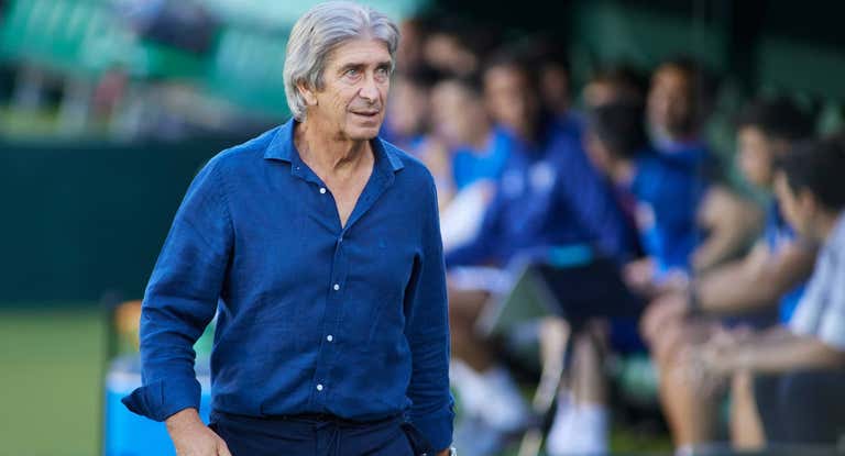 Manuel Pellegrini, en el partido del pasado lunes.