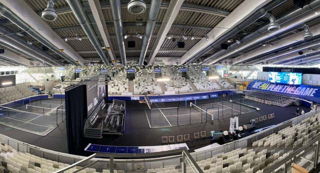 ¿Por qué la pista de pádel del Open de Viena es negra?