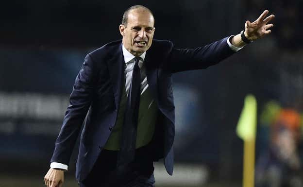 Allegri, salvo sorpresa, seguirá en la Juventus.  REUTERS