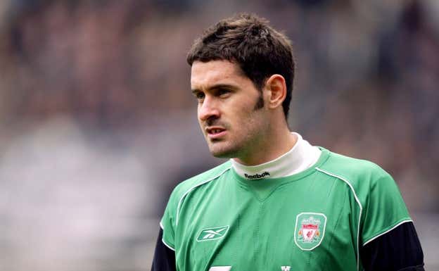 Scott Carson, con el Liverpool, en el año 2005. Getty Images