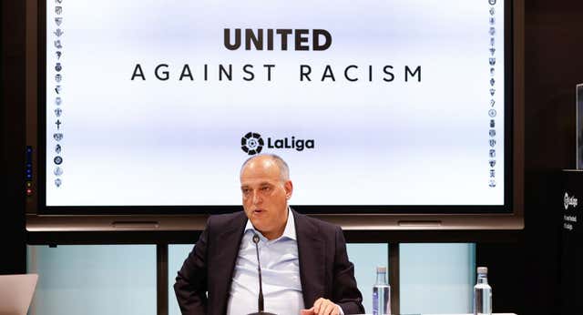 Javier Tebas: “Estoy convencido de que, si nos dan las competencias, en seis meses acabamos con esto”