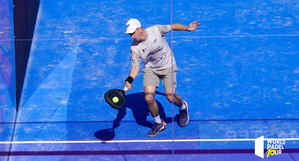 Paquito Navarro durante el partido.