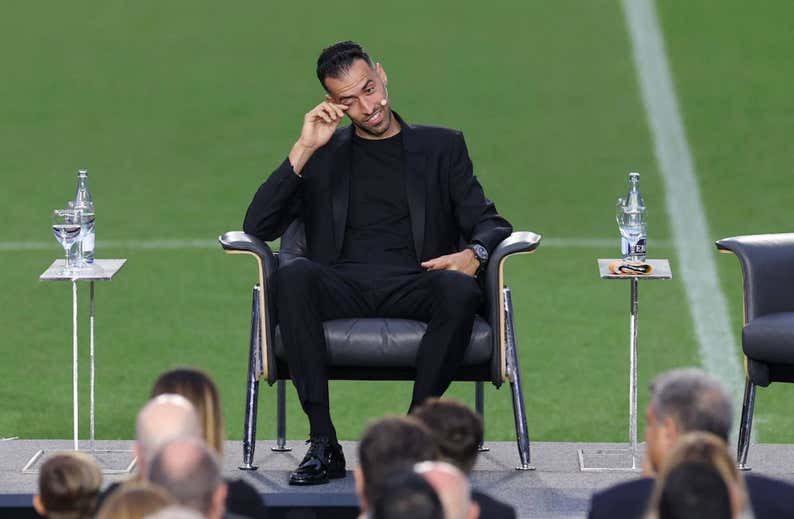 Busquets se despide emocionado del Barça: «Es ley de vida, ha llegado mi momento»