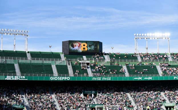 Estadio Martínez Valero antes del partido entre el Elche y Real Valladolid. RUBÉN DE LA FUENTE PÉREZ/NURPHOTO/NURPHOTO VIA AFP