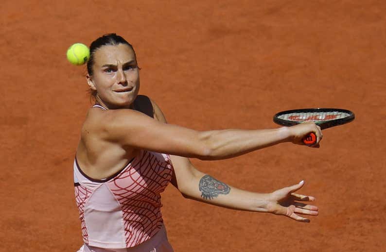 Sabalenka sólo responde a periodistas elegidos a dedo tras la polémica por la guerra: “Tengo que sentirme segura”