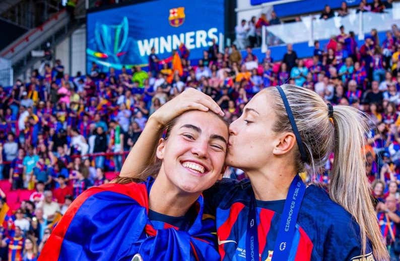El rol clave de Alexia en la final: una frase 'decisiva' en el descanso, el aliento a la afición...
