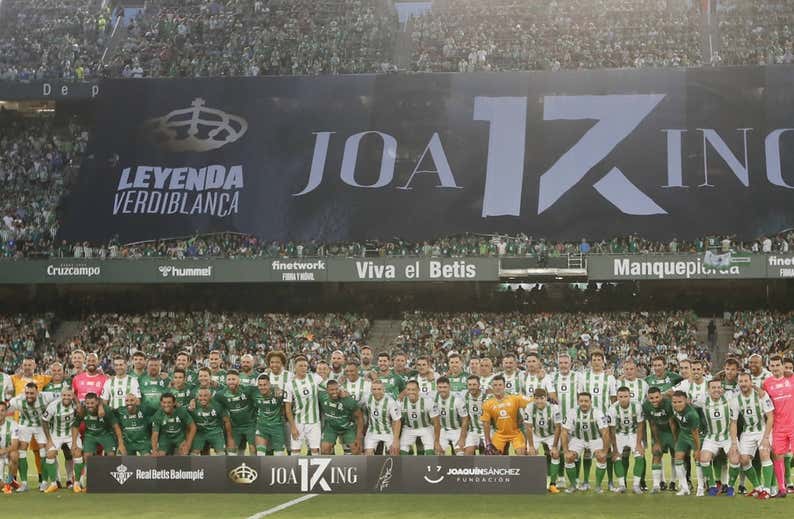 La última y se acabó: Joaquín ya es leyenda del Betis