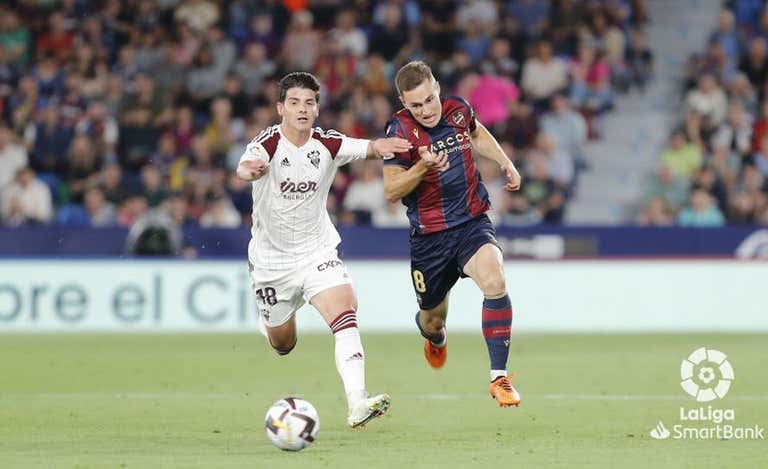De Frutos en un partido la temporada pasada.