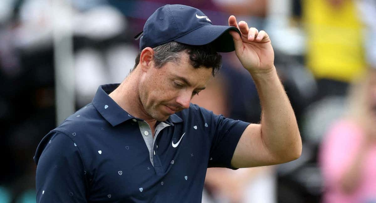 Rory McIlroy, uno de los jugadores más afectados por el acuerdo entre PGA y LIV Golf./AFP